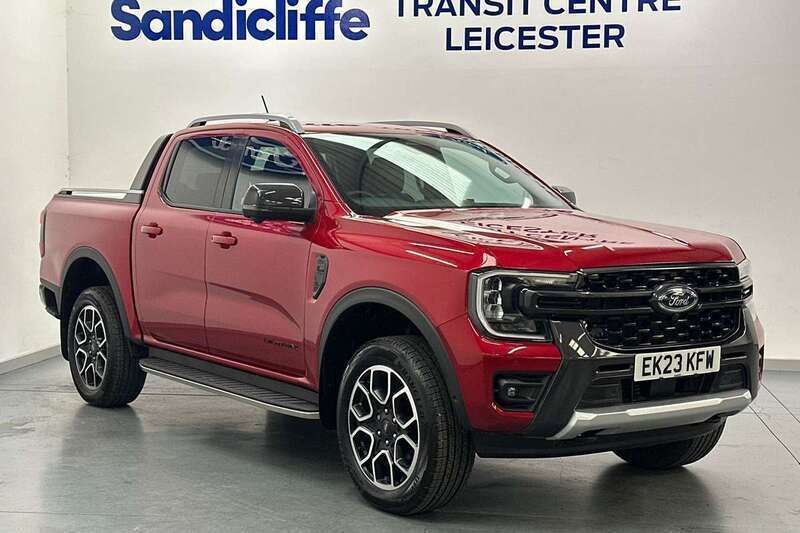 Red Used 2023 Ford Ranger Wildtrack Pickup | £39,000 (A bit pricey) - Image 1/4
