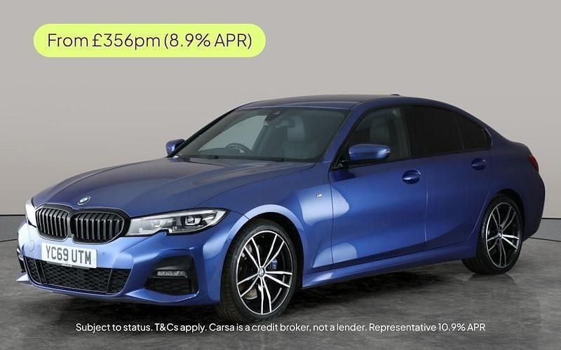 Blue Used 2019 BMW 320 M Sport Sedan | £19,497 (Fair price) - Image 1/2