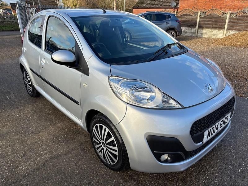 Silver Used 2014 Peugeot 107 Active Hatchback | £4,695 (Fair price) - Image 1/4