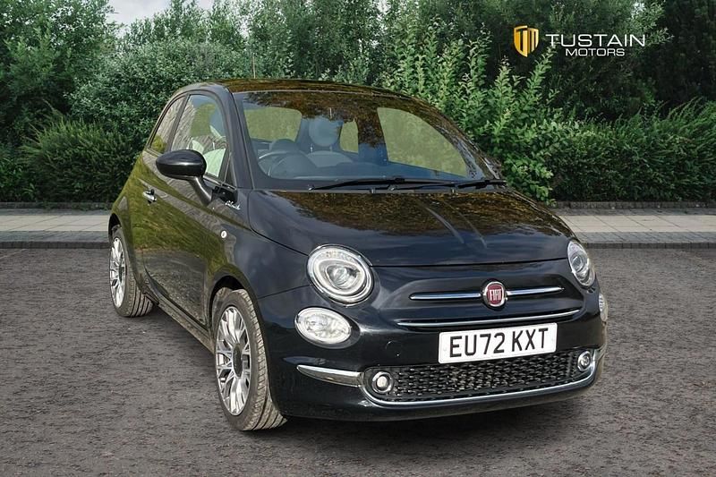 Black Used 2022 Fiat 500 Dolcevita Hatchback | £9,499 (Fair price) - Image 1/4