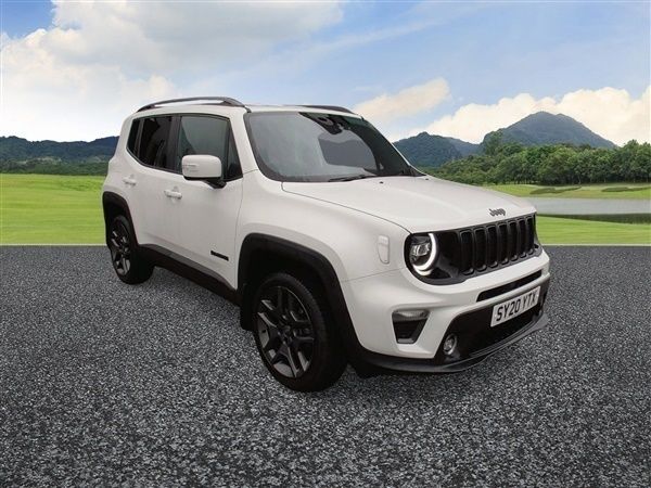 White Used 2020 Jeep Renegade Limited SUV | £19,495 (Expensive) - Image 1/1