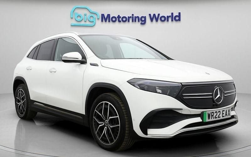 Used Mercedes EQA300 AMG line 167 kW (228 HP) 2022 White SUV