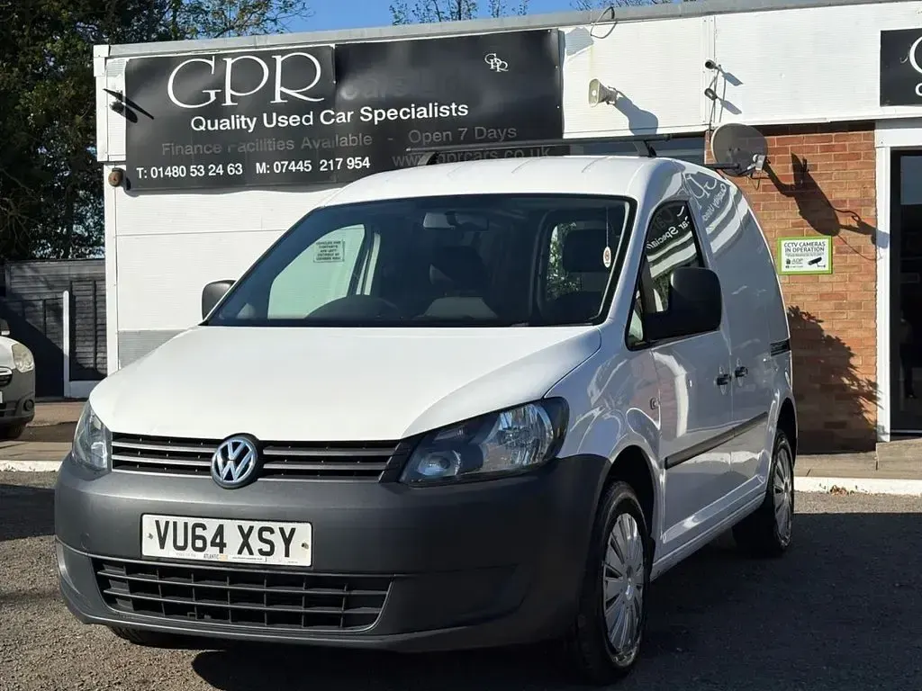 Used VW Caddy Startline 75 HP (55 kW) 2014 White MPV