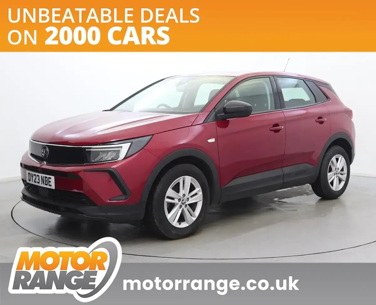 Used Vauxhall Grandland X Design Edition 128 HP (94 kW) 2023 Red SUV