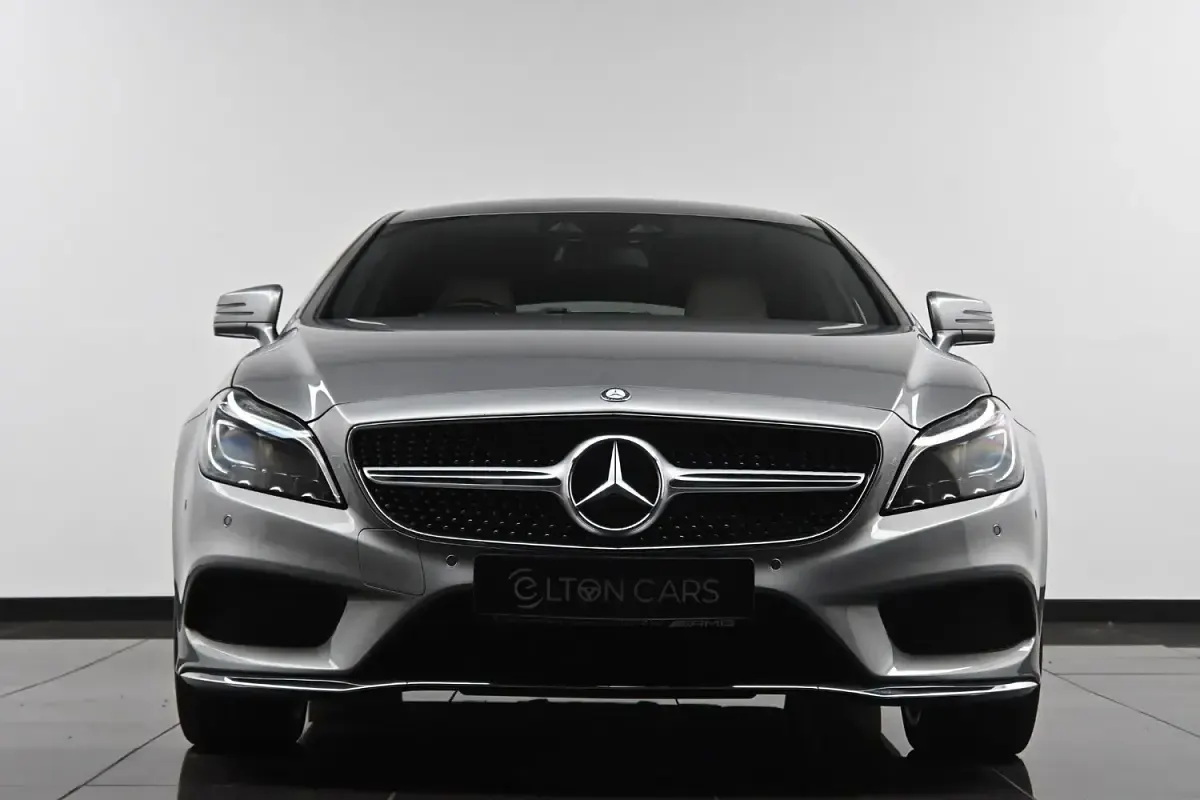 Used Mercedes CLS220 AMG line 2015 Silver Coupe