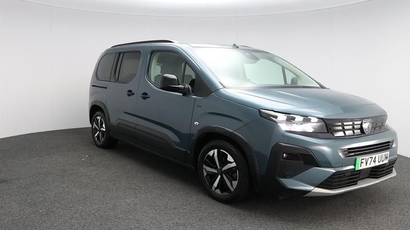 Used Peugeot e-Rifter GTi 100 kW (136 HP) 2025 Blue MPV