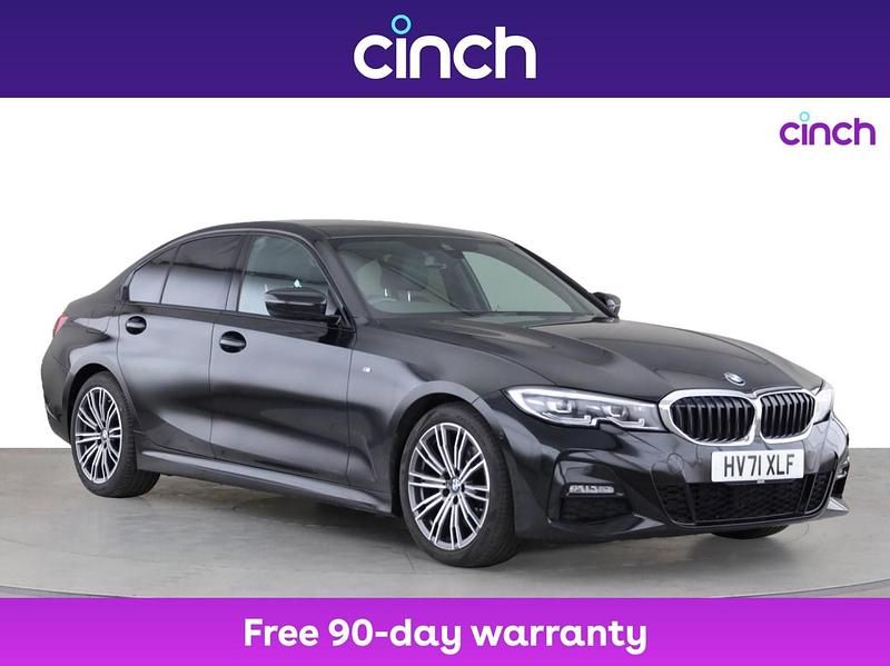 Black Used 2021 BMW 320 M Sport Sedan | £24,849 (Fair price) - Image 1/3