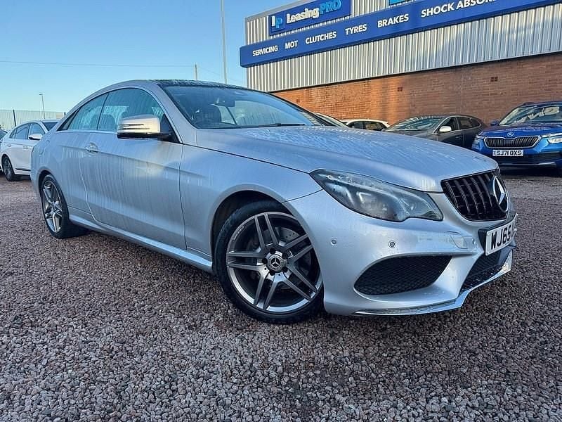 Silver Used 2015 Mercedes E350 AMG line Coupe | £10,841 (Fair price) - Image 1/4