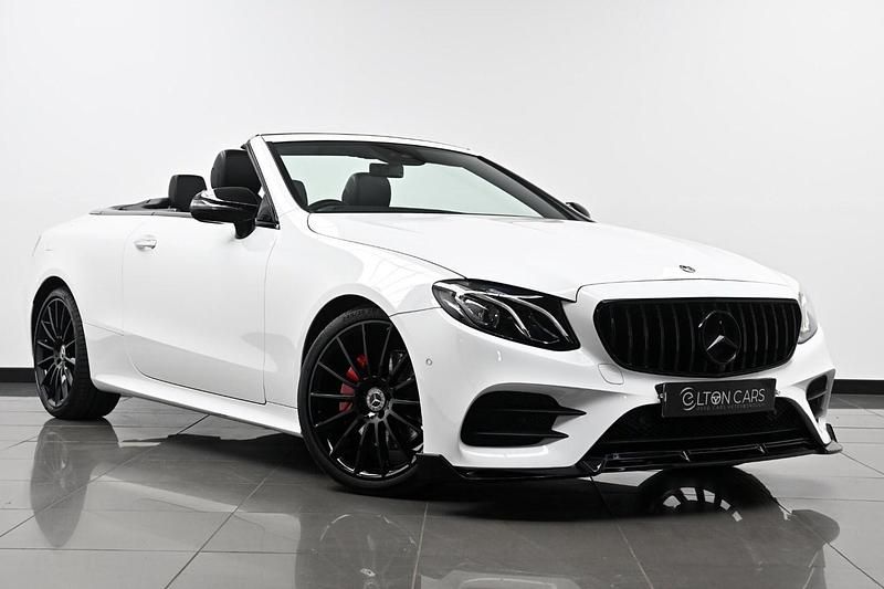 White Used 2018 Mercedes E220 AMG Line Premium Cabriolet | £20,995 (Fair price) - Image 1/4