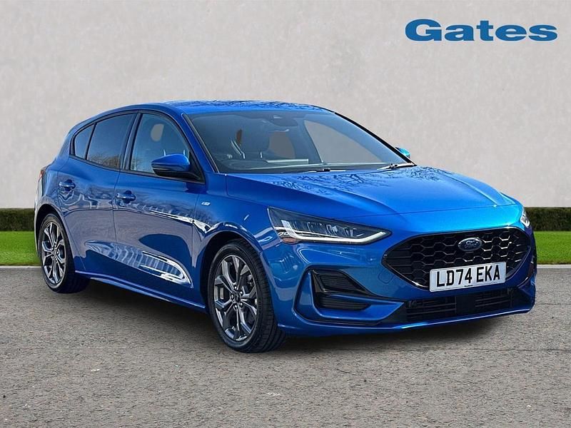 Used Ford Focus ST-Line 125 HP (91 kW) 2024 Blue Hatchback