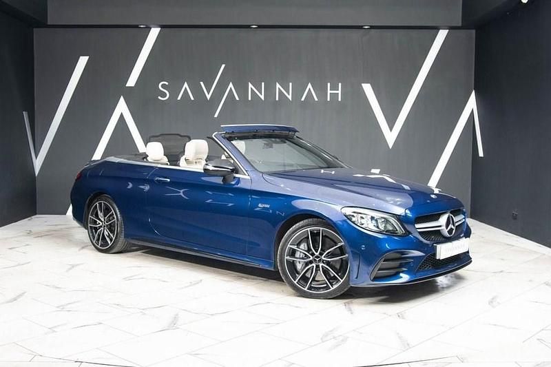 Used Mercedes C43 AMG Premium Plus 2021 Blue Cabriolet