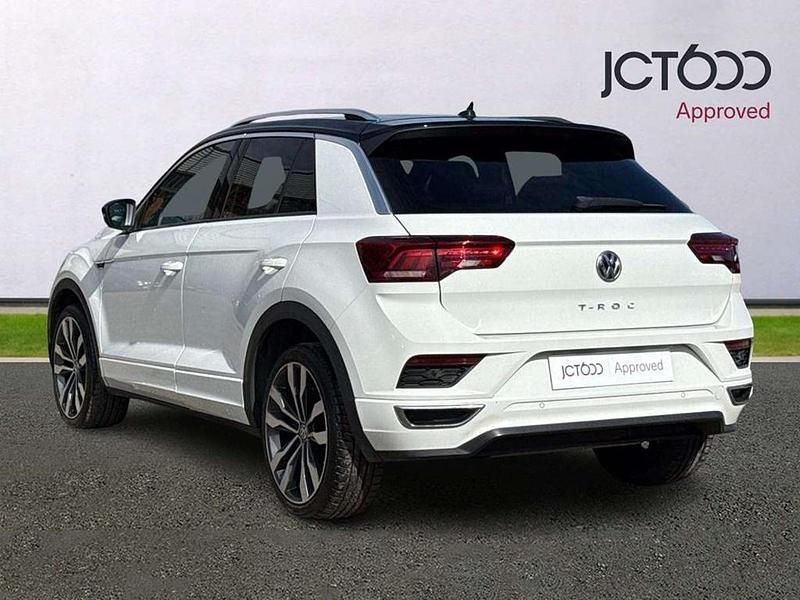 Used VW T-Roc R-line 147 HP (108 kW) 2019 White SUV