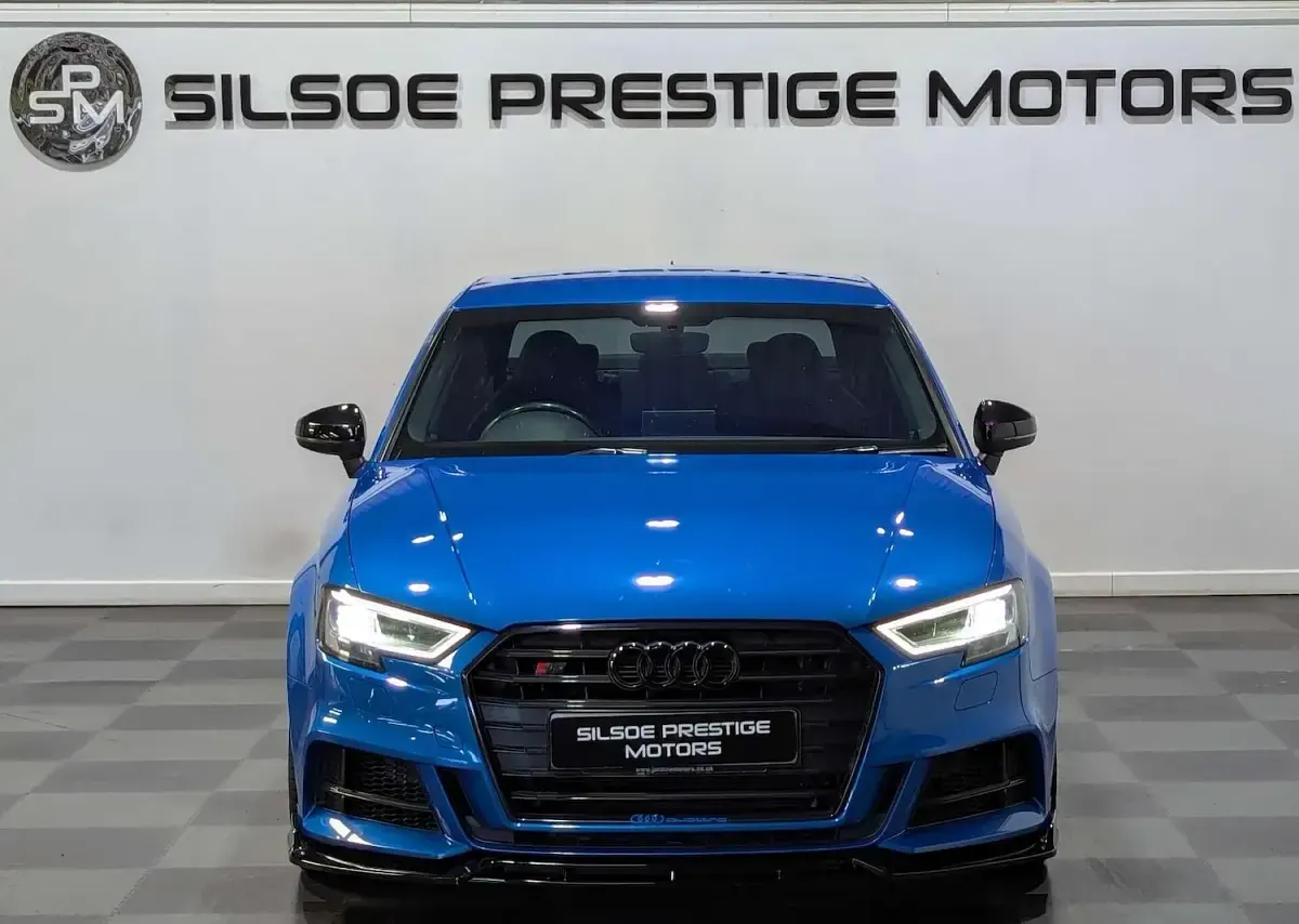 Used Audi S3 Black Edition 2019 Blue Sedan