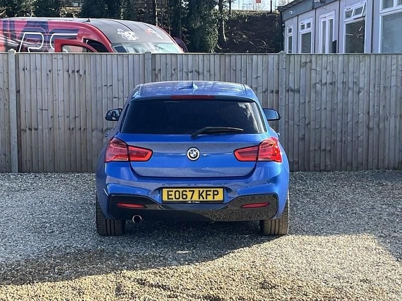 Used BMW 116 M Sport 116 HP (85 kW) 2017 Blue Hatchback
