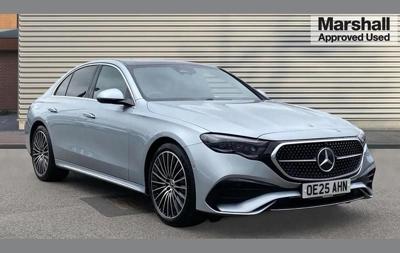 Used Mercedes E200 AMG Line Premium Plus 200 HP (147 kW) 2025 Silver Sedan