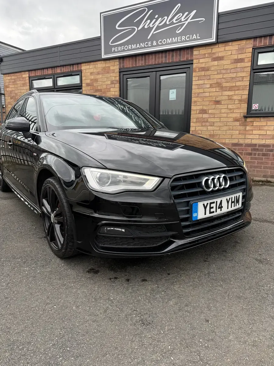 Used Audi A3 S-Line 2014 Black Hatchback