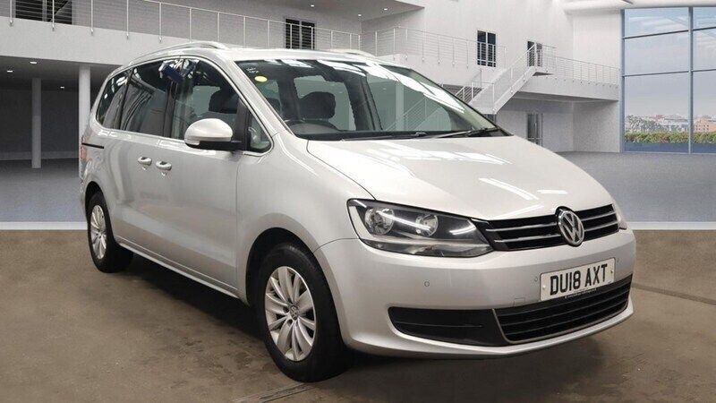 Silver Used 2018 VW Sharan SE MPV | £8,999 - Image 1/4