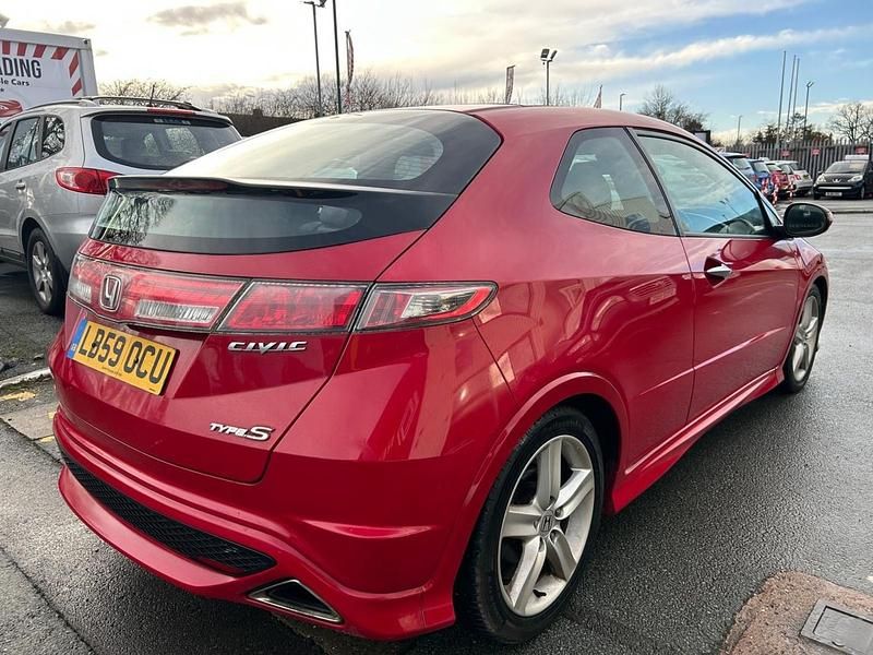 Used Honda Civic Type S 138 HP (101 kW) 2009 Red Hatchback