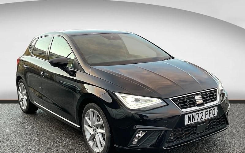 Black Used 2022 Seat Ibiza FR Hatchback | £12,690 (Good price) - Image 1/4