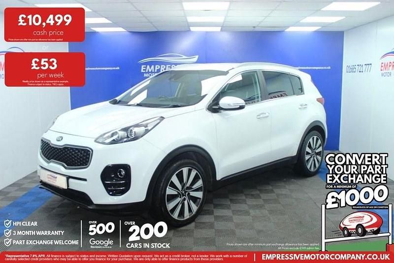 White Used 2017 Kia Sportage SUV | £10,499 (Fair price) - Image 1/4