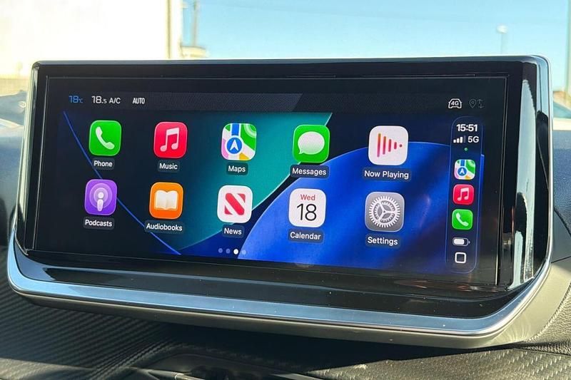 Used Peugeot 208 Allure 101 HP (74 kW) 2025 Black Hatchback