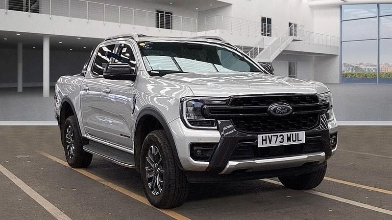 Silver Used 2023 Ford Ranger Wildtrack Pickup | £31,058 (Super price) - Image 1/3