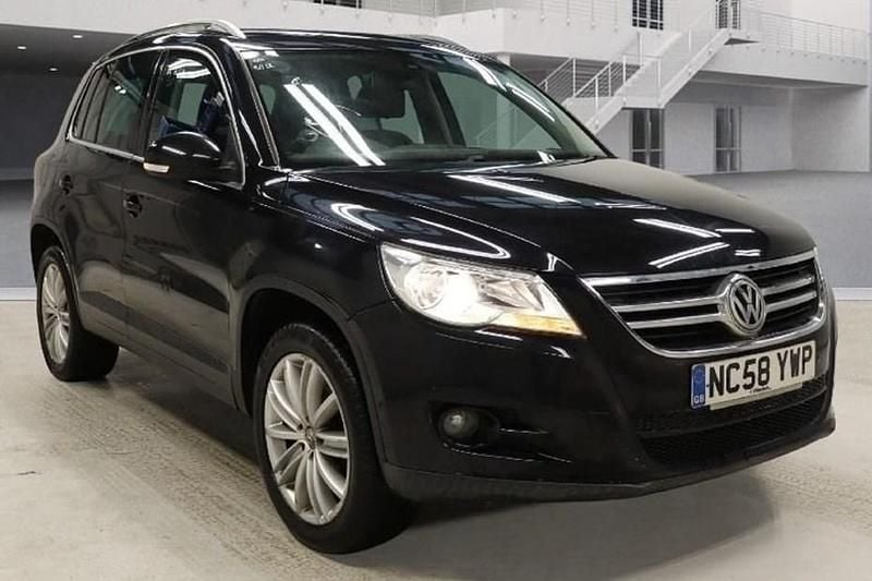 Black Used 2009 VW Tiguan Sportline SUV | £4,295 (Fair price) - Image 1/1
