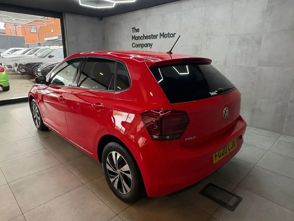 Usado VW Polo Match 95 HP (69 kW) 2020 Vermelho Citadino