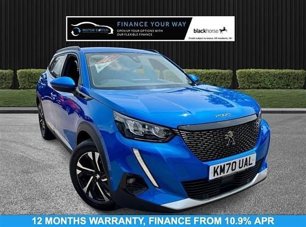 Blue Used 2020 Peugeot 2008 Allure Premium SUV | £9,995 (Expensive) - Image 1/1