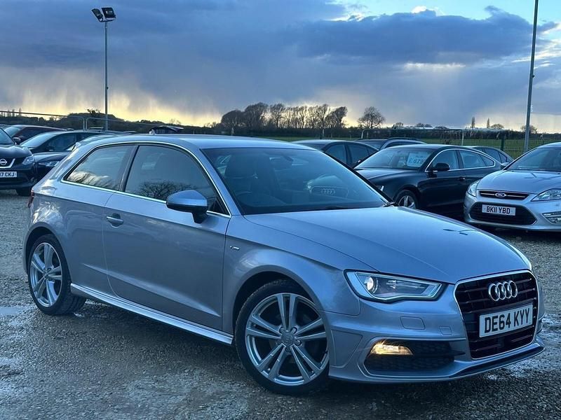 Used Audi A3 S-Line 2014 Silver Hatchback