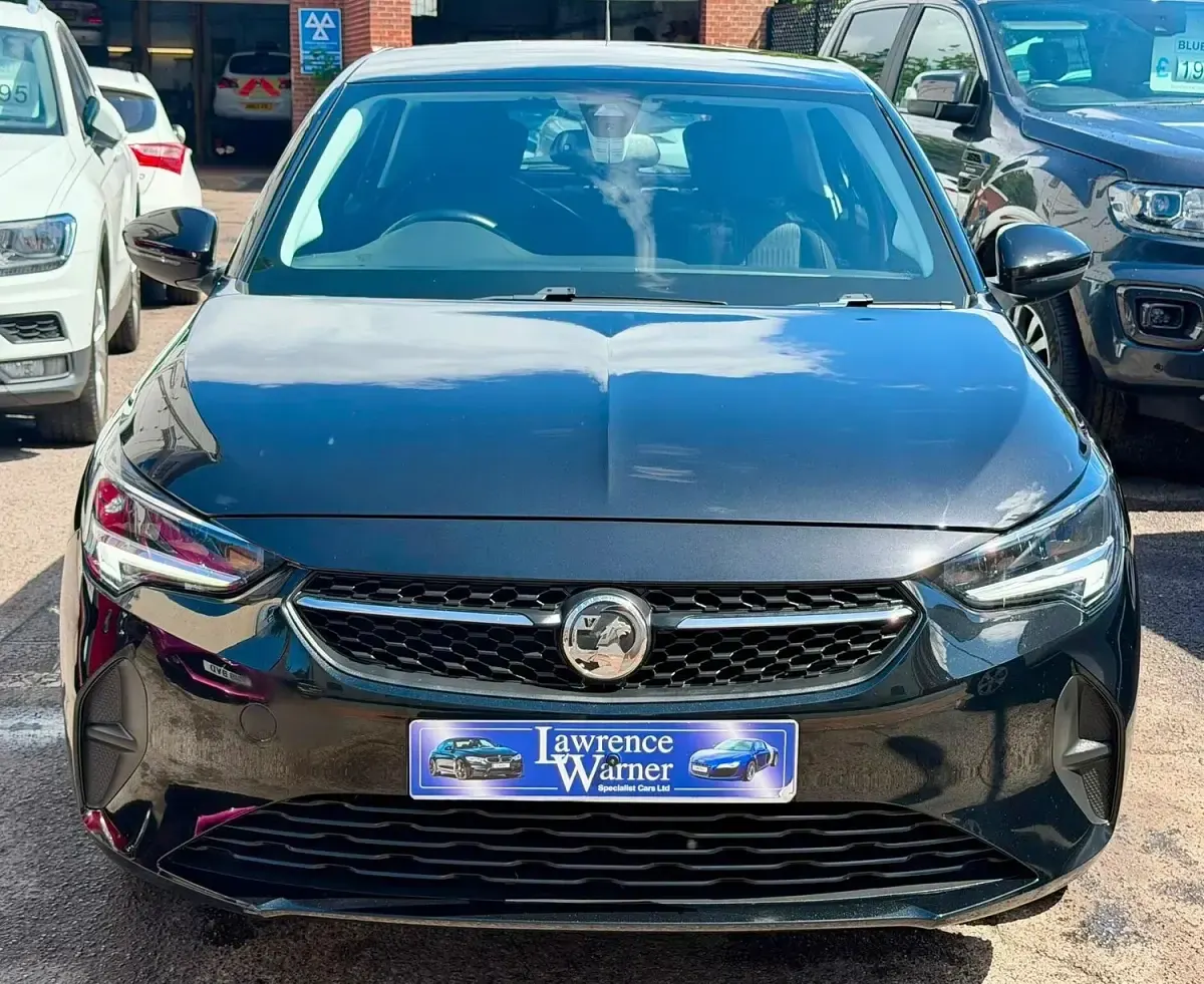 Used Vauxhall Corsa 75 HP (55 kW) 2021 Black Hatchback