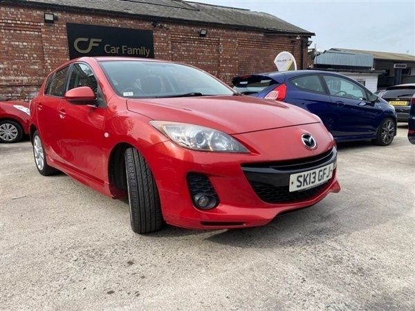 Red Used 2013 Mazda 3 Hatchback | £2,395 (Good price) - Image 1/1