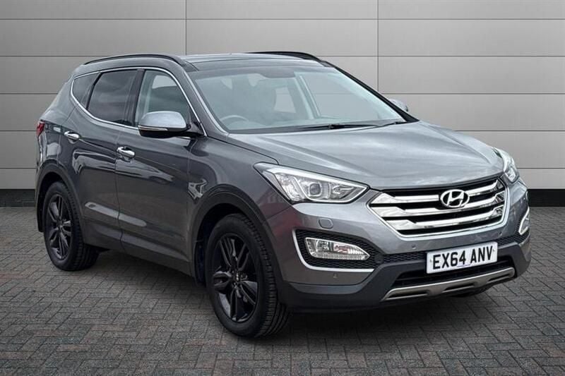 Titanium silver Used 2014 Hyundai Santa Fe Premium SE SUV | £11,990 (Fair price) - Image 1/4