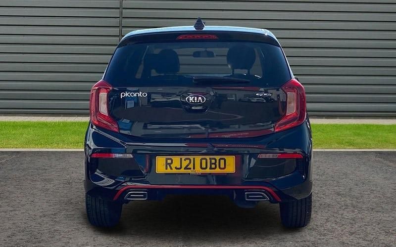 Used Kia Picanto GT-Line 101 HP (74 kW) 2021 Black Hatchback