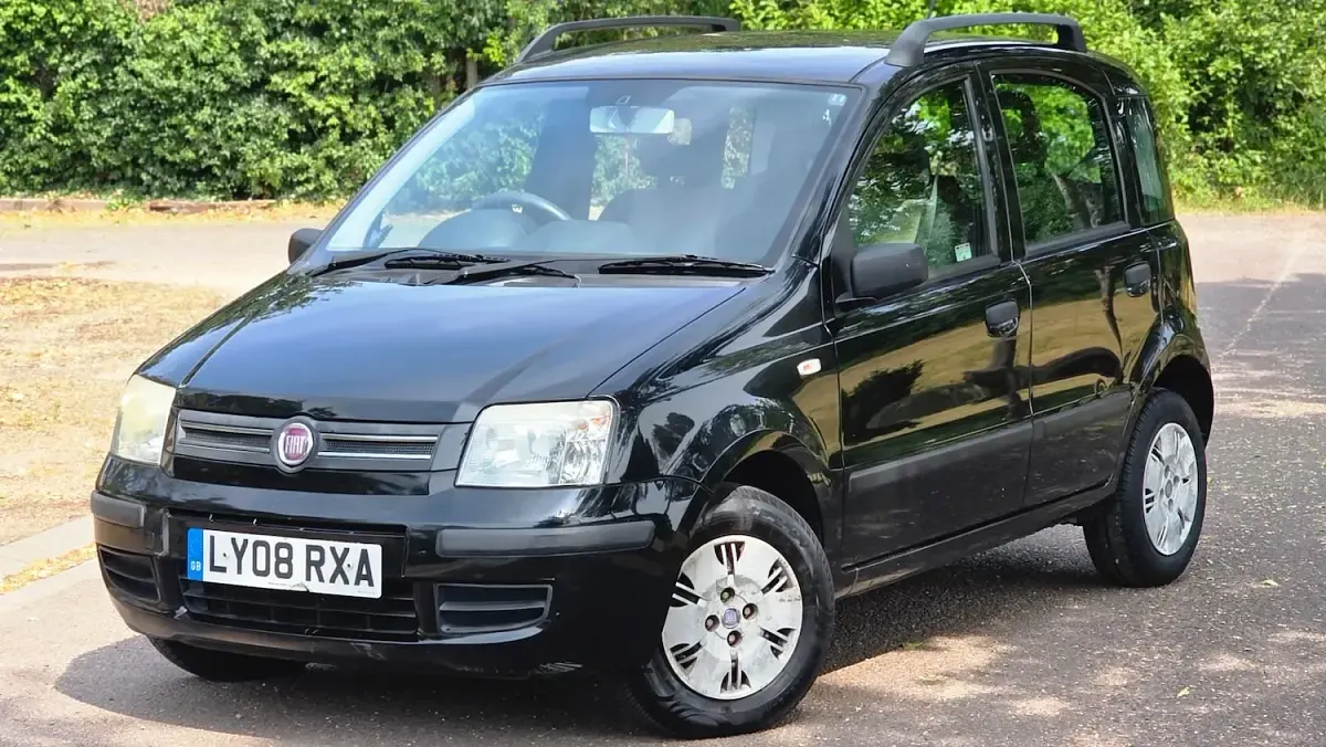 Used Fiat Panda Dynamic 60 HP (44 kW) 2008 Black Hatchback