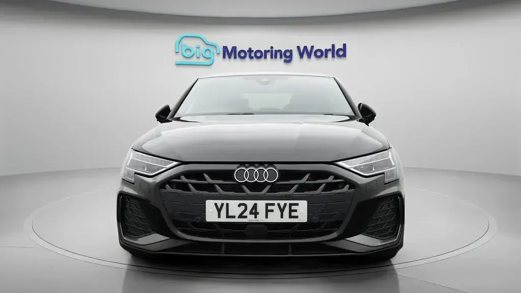 Used Audi A3 S-Line 150 HP (110 kW) 2024 Black Sedan