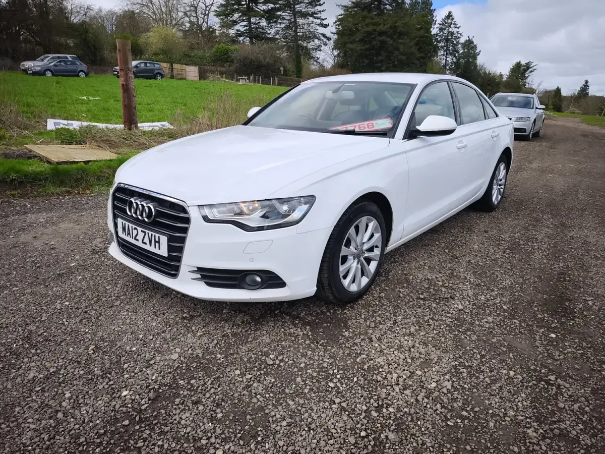 Used Audi A6 177 HP (130 kW) 2012 White Sedan