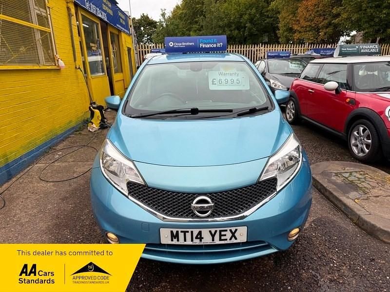 Blue Used 2014 Nissan Note Acenta Premium MPV | £6,995 (A bit pricey) - Image 1/4