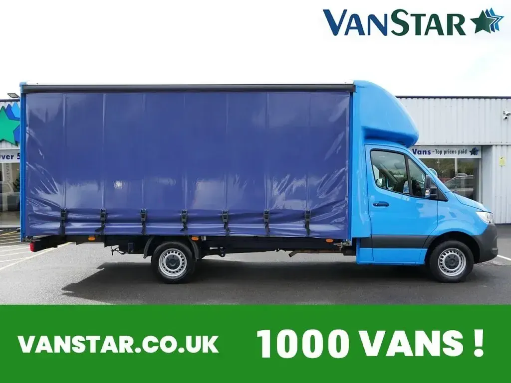 Used Mercedes Sprinter Progressive 150 HP (110 kW) 2023 Blue Van