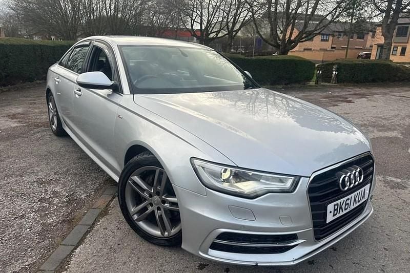 Used Audi A6 S-Line 177 HP (130 kW) 2011 Silver Sedan