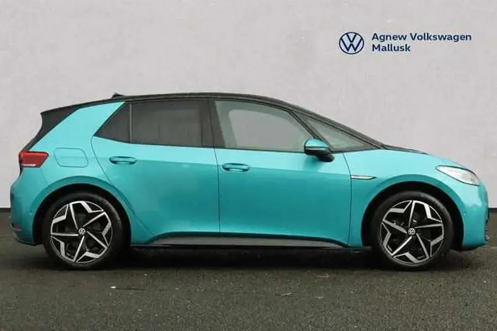 Used VW ID.3 Pro 150 kW (204 HP) 2022 Turquoise Hatchback