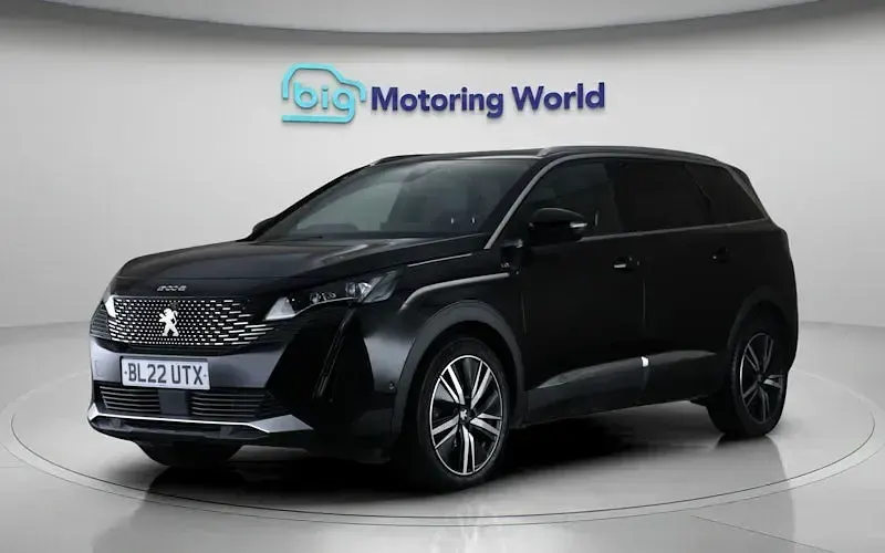 Used Peugeot 5008 Premium 131 HP (96 kW) 2022 Black SUV