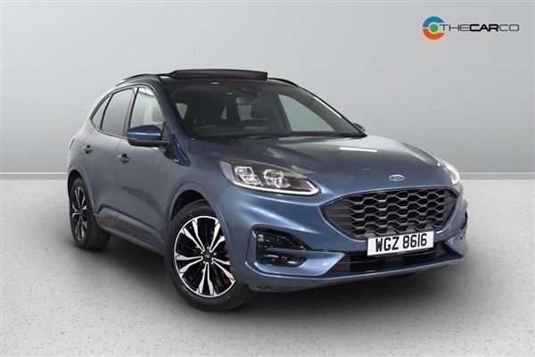 Blue Used 2022 Ford Kuga ST-Line X SUV | £20,475 (Fair price) - Image 1/2