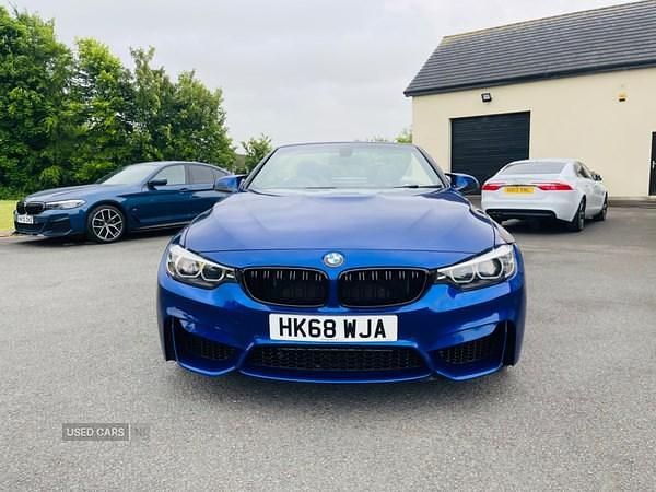 Used BMW M4 Cabriolet 450 HP (330 kW) 2018 Blue Cabriolet