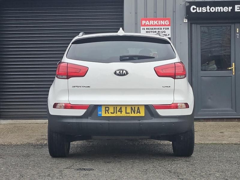Used Kia Sportage 134 HP (98 kW) 2014 White SUV