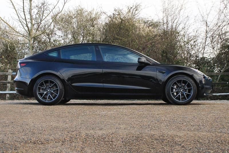 Used Tesla Model 3 Long Range AWD 366 kW (498 HP) 2021 Black Sedan