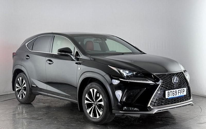 Black Used 2019 Lexus NX300h Sport Line SUV | £23,350 (Fair price) - Image 1/3