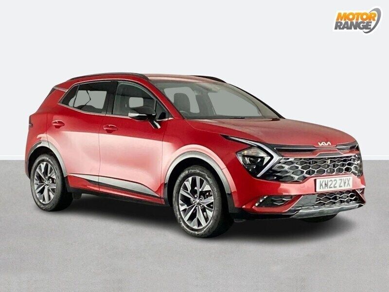 Red Used 2022 Kia Sportage GT-Line SUV | £22,895 (Fair price) - Image 1/4