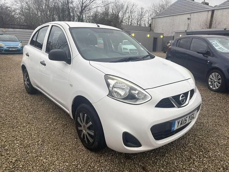 Used Nissan Micra Visia 80 HP (58 kW) 2015 White Hatchback