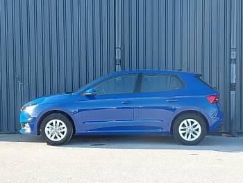 New Skoda Fabia SE 95 HP (69 kW) 2025 Blue Hatchback